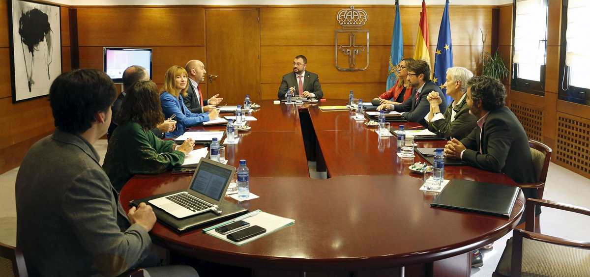 Imagen del Consejo de Gobierno del Principado de Asturias (Foto: @GobAsturias)