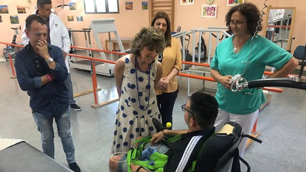 Carcedo apoya a las personas con discapacidad en el C.A.M.F. de Leganés