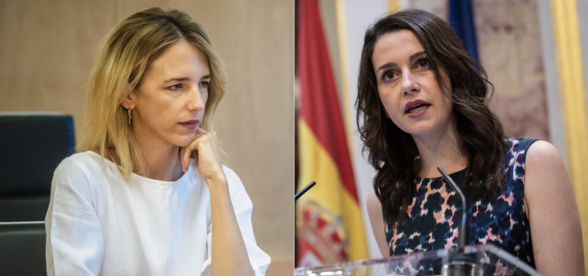 Cayetana Álvarez de Toledo e Inés Arrimadas, portavoces de PP y Ciudadanos en el Congreso de los Diputados (Foto: Flickr PP y C's)