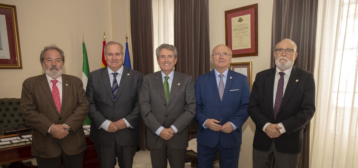 Junta directiva del Consejo Andaluz de Colegios de Médicos (Foto: CACM)
