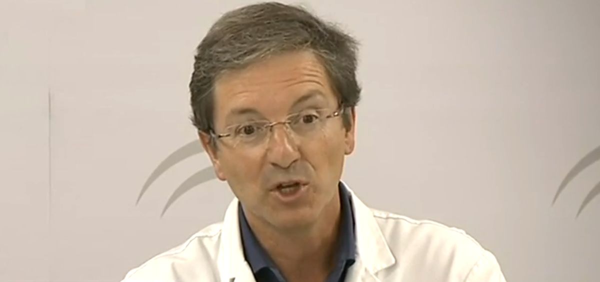 José Miguel Cisneros, portavoz del grupo de seguimiento del brote de listeriosis (Foto. RTVE.es)