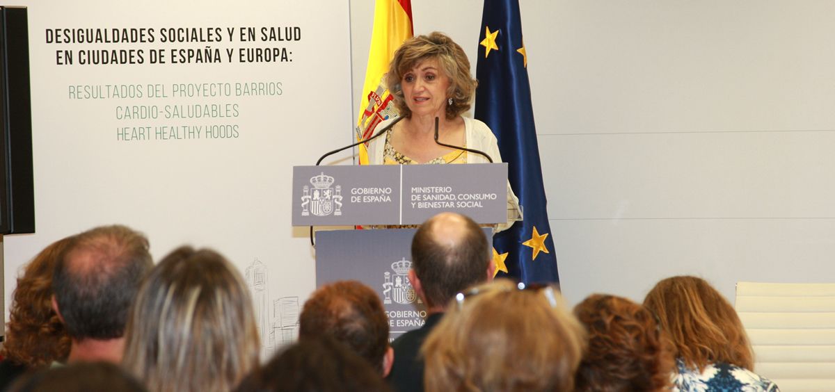 María Luisa Carcedo, ministra de Sanidad, Consumo y Bienestar Social en funciones (Foto: Ministerio de Sanidad)