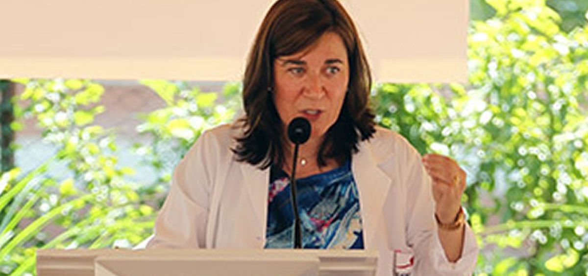 Sara Alba, consejera de Salud de La Rioja (Foto. Residencia Santa Justa)