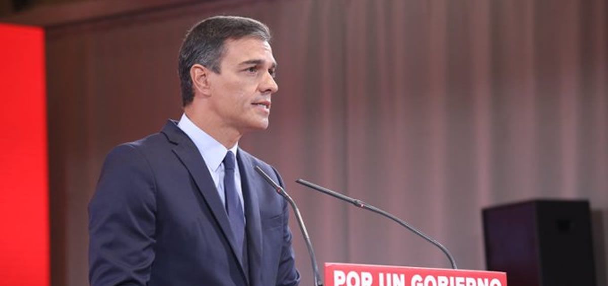 El presidente de Gobierno en funciones, Pedro Sánchez. (Foto: PSOE)