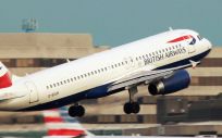 Avión de British Airways durante un despegue. (Foto. Pixabay)