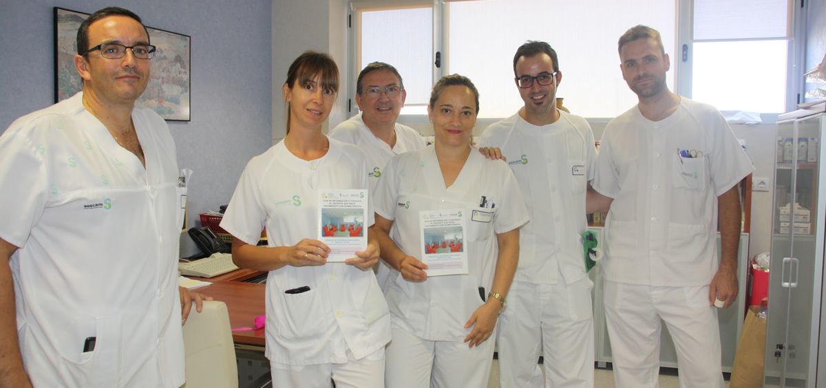 Profesionales del Hospital General Mancha Centro (Foto. Sescam)
