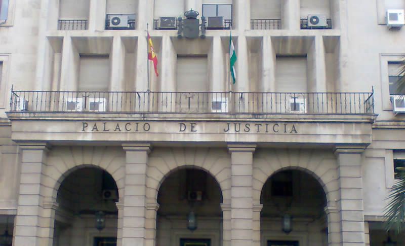 Fachada del Palacio de la Justicia de Sevilla (Foto. Wikipedia)