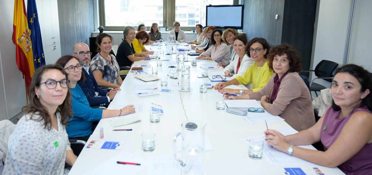 Foto durante la reunión (Foto. Gobierno de España)