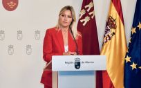 La portavoz del Gobierno de Murcia, Ana Martínez Vida (Foto. @regiondemurcia)