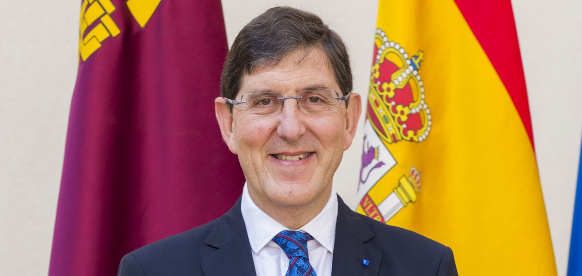 Manuel Villegas, consejero de Salud de la Región de Murcia (Foto: CARM)