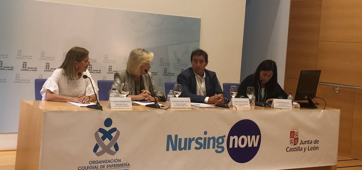 Presentación de la campaña ''Nursing Now'' (Foto. ConSalud)