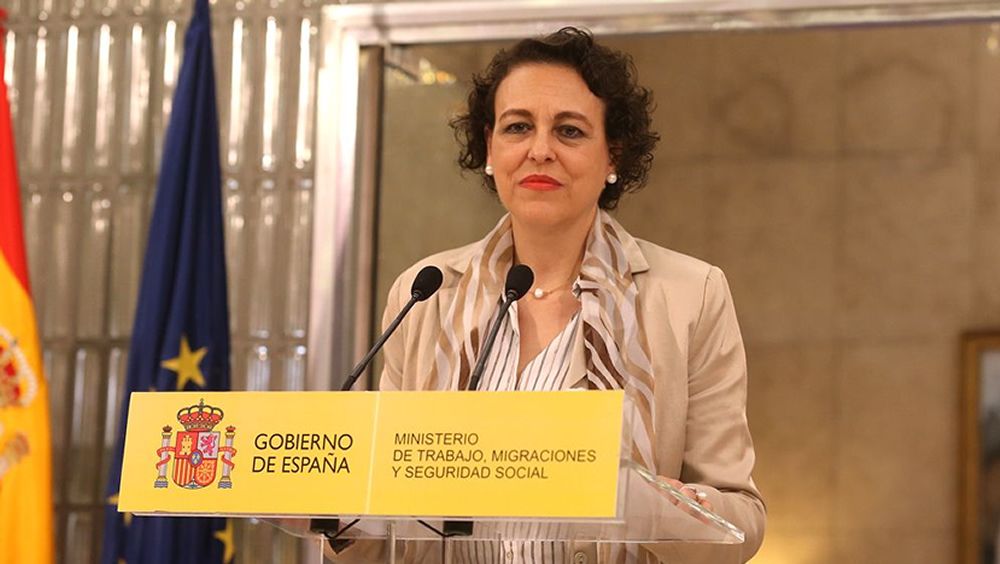 Magdalena Valerio, ministra de Trabajo, Migraciones y Seguridad Social.