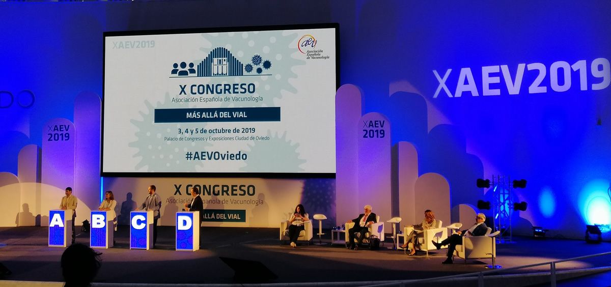 Un instante del X Congreso de la Asociación Española de Vacunología (Foto: AEV)