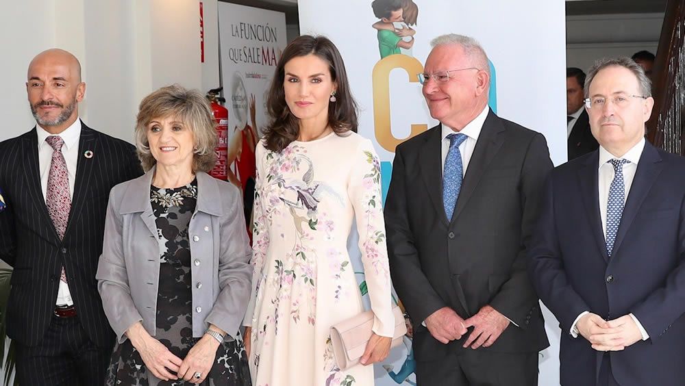 La Reina Letizia y Carcedo, juntas por el Día Mundial de la Salud Mental