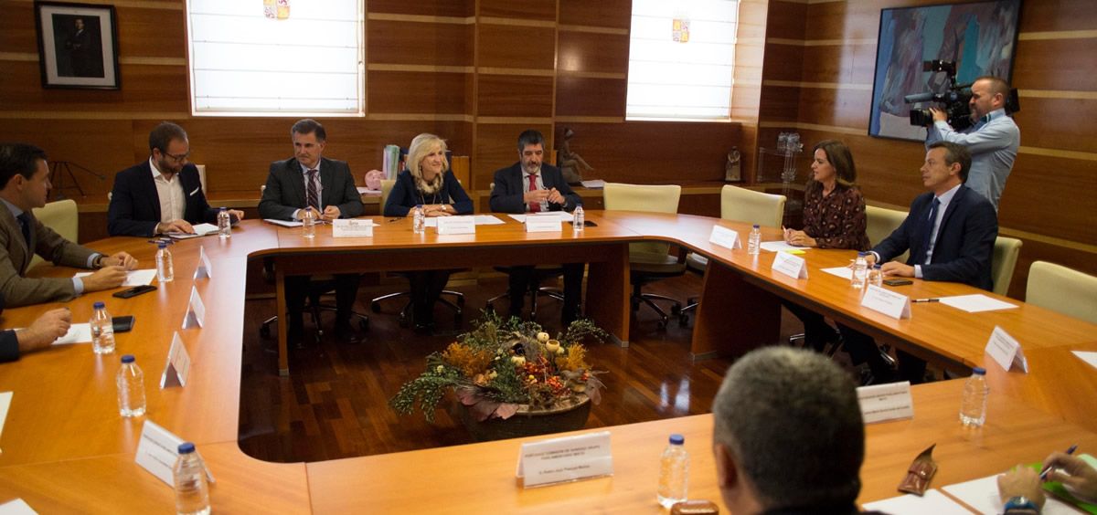 Reunión del Pacto por la Sanidad de Castilla y León (Foto. Junta de Castilla y León)