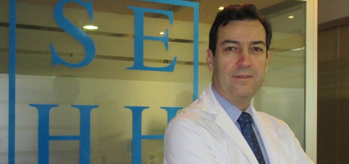Ramón García, presidente de la Sociedad Española de Hematología y Hemoterapia (Foto. ConSalud.es)