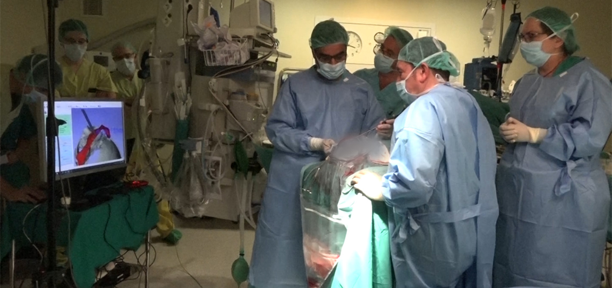 Intervención quirúrgica con realidad aumnetada en el Gregorio Marañón (Foto. ConSalud)