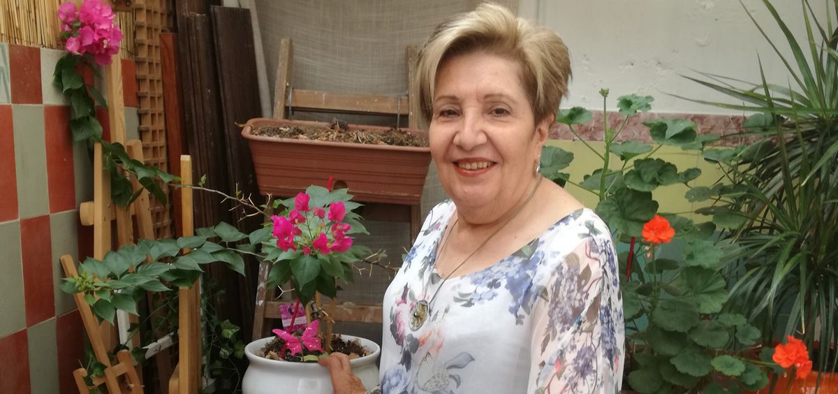 María Fernández, paciente que ha sufrido un ictus (Foto. ConSalud.es)