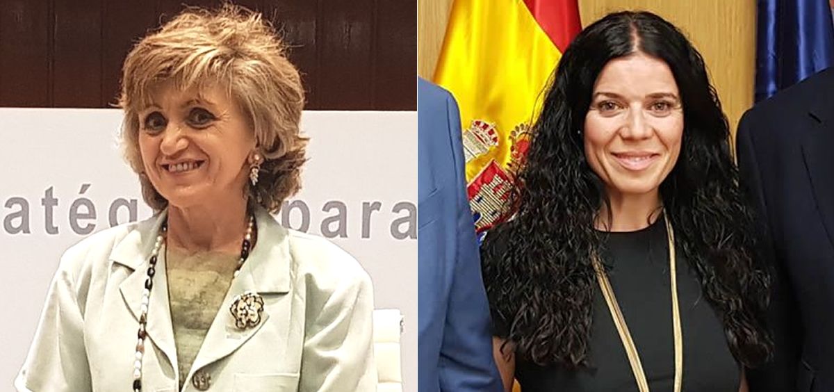 María Luisa Carcedo, ministra de Sanidad en funciones, y Patricia Lacruz, directora general de Cartera Básica de Servicios del SNS y Farmacia (Foto: ConSalud.es)