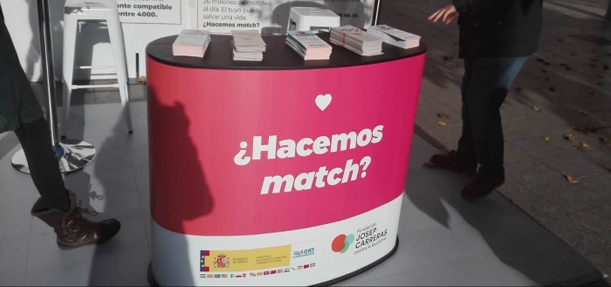 Campaña ''Un match x una vida'' (Foto. Aragón Hoy)
