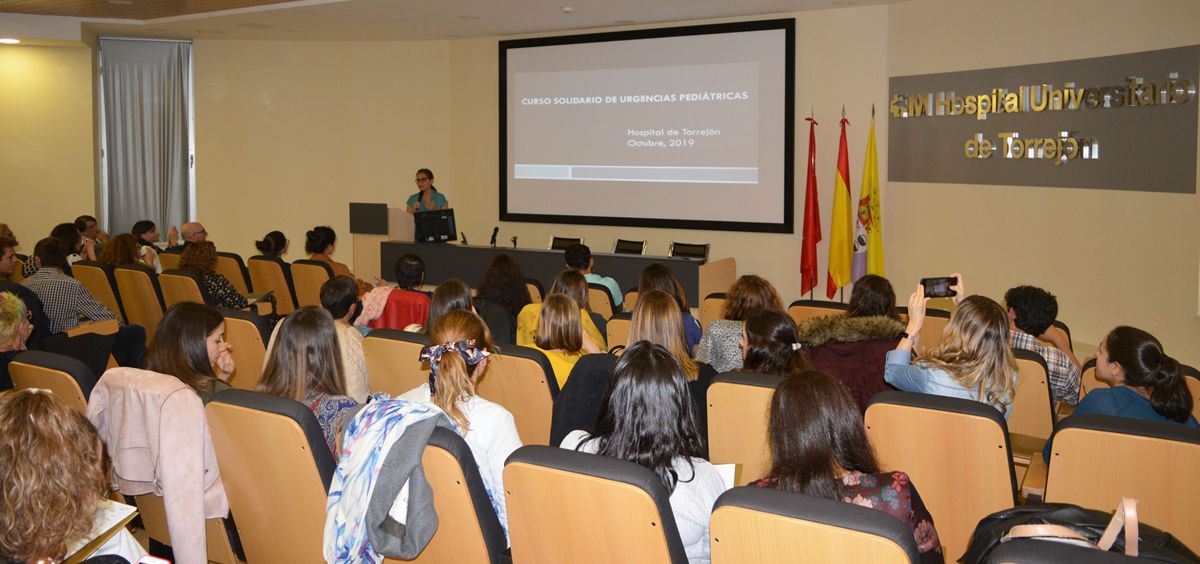 El Universitario de Torrejón celebra un curso solidario sobre atención pediátrica en Urgencias