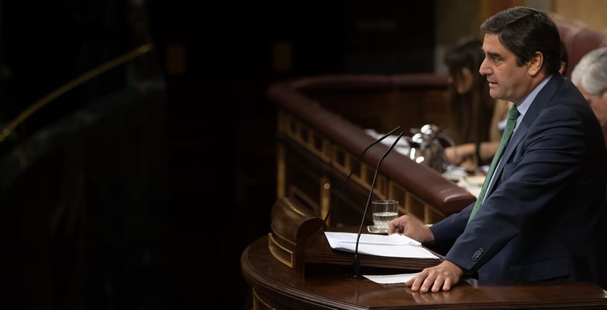 José Ignacio Echániz interviniendo en el Congreso de los Diputados (Foto. Flickr PP)