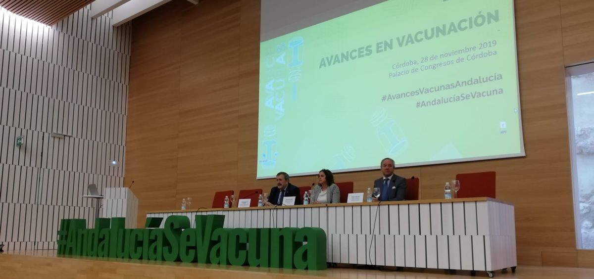 Presentación del calendario vacunal 2020 de Andalucía (Foto. Junta de Andalucía)