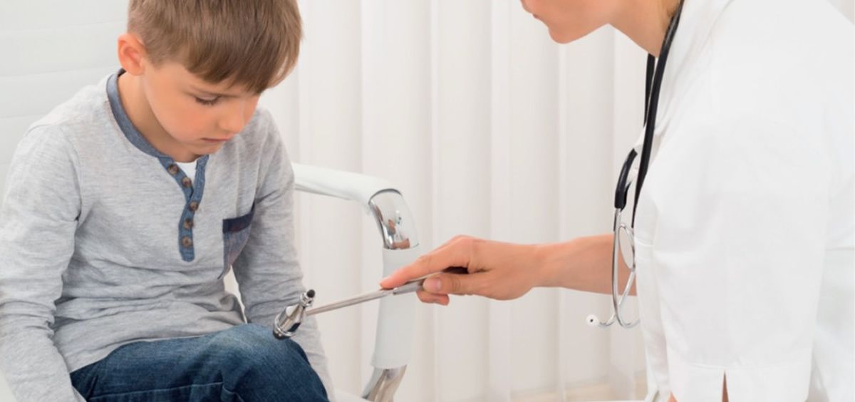 Los expertos reconocen la existencia de los dolores asociados al crecimiento de los niños (Foto. Hospital Rey Juan Carlos)