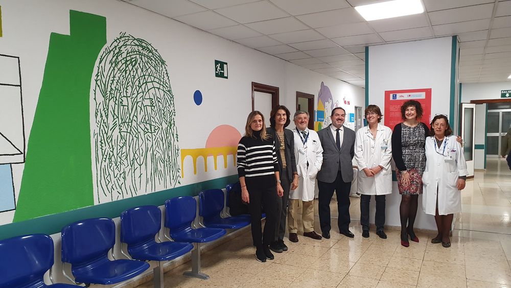 El 12 de Octubre renueva el pasillo de radiología infantil