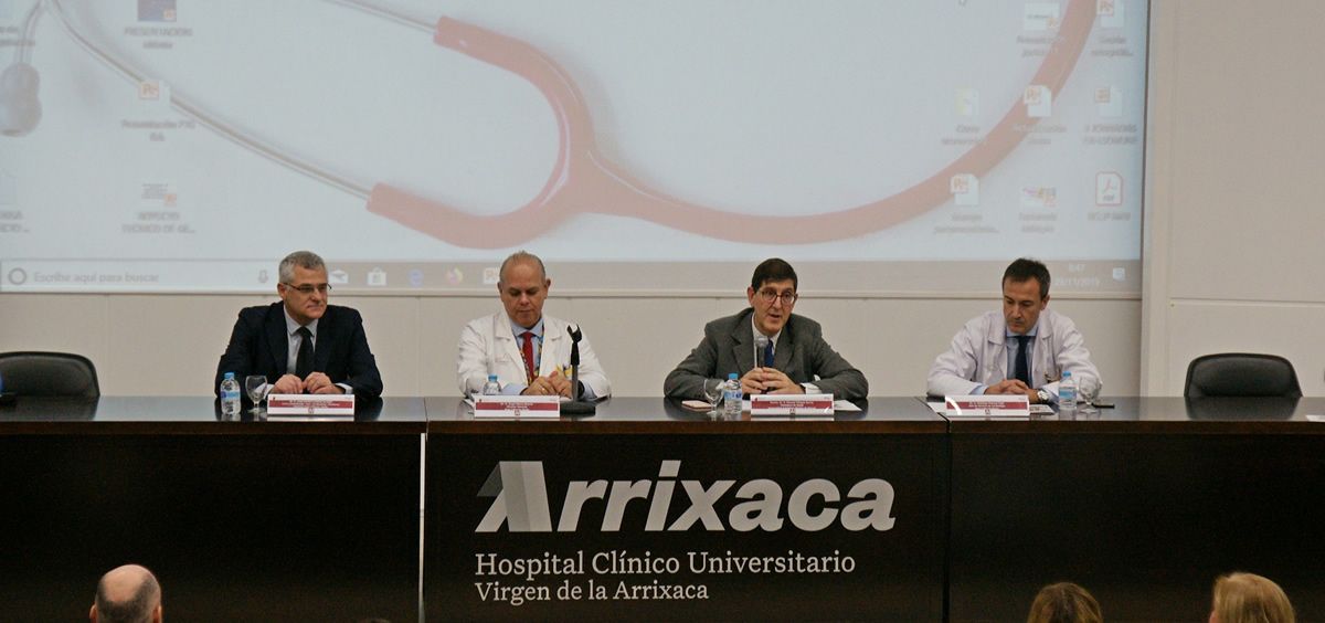 VIII Jornada de Cardiogenética en el Hospital Clínico Universitario Virgen de la Arrixaca (Foto. Consejería de Salud de Murcia)