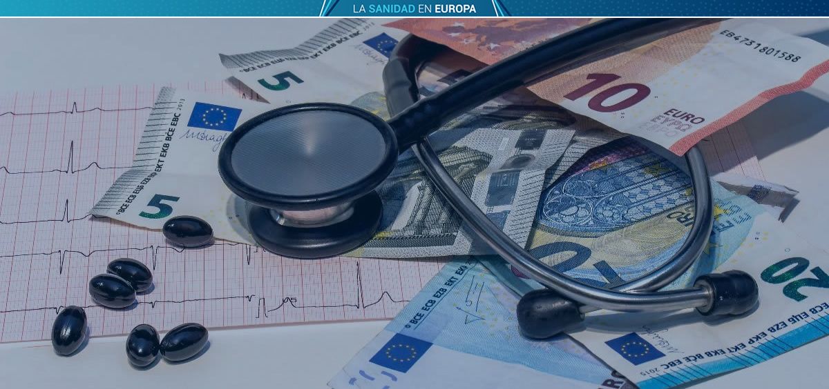 El gasto sanitario en España es inferior a la media de la Unión Europea (Foto. Fotomontaje ConSalud.es)