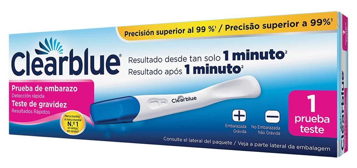 Test de embarazo ClearBlue Digital. (Foto. Clearblue.com)