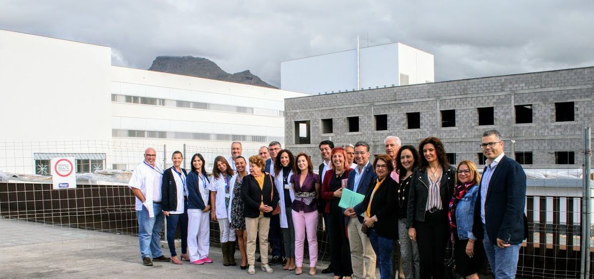 Sanidad y Cabildo de Tenerife trabajarán conjuntamente para las actuaciones de ampliación del Hospital del Sur (Foto. Gobierno de Canarias)
