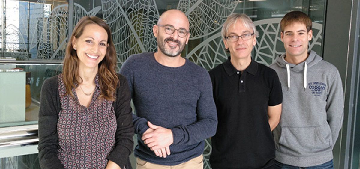 Grupo de investigadores del Idibaps, Ciberehd e ICFO (Foto. Hospital Universitari Clinic Barcelona)