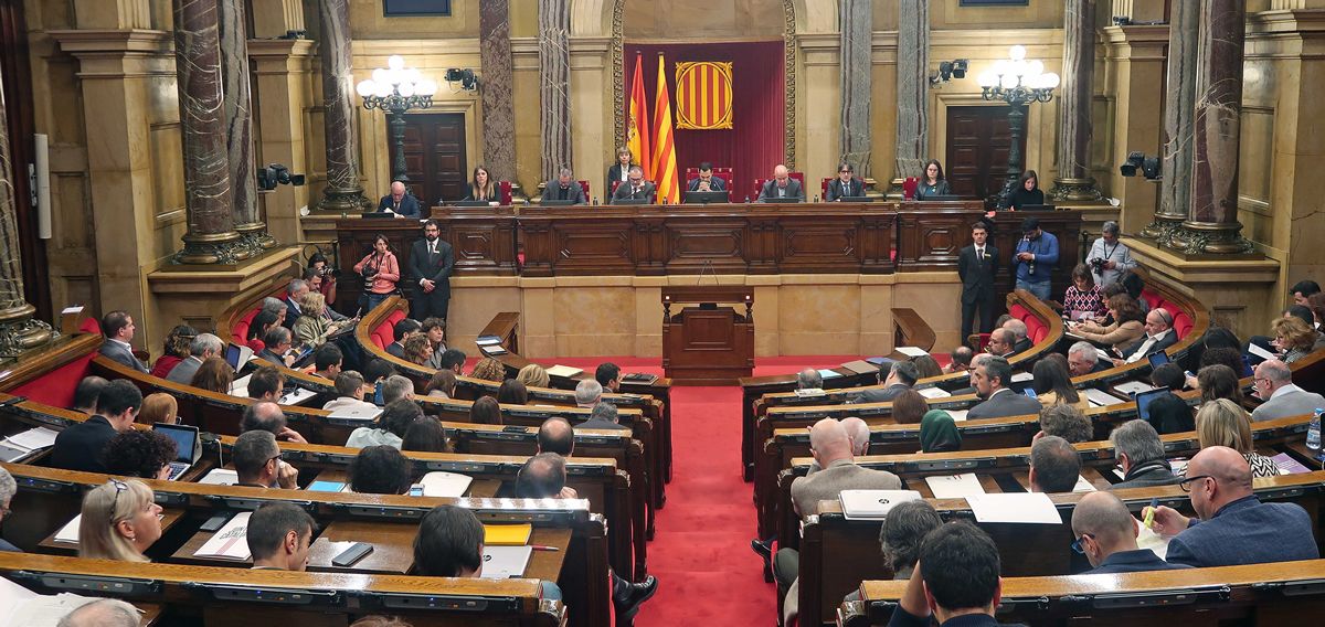 Pleno del Parlamento de Cataluña (Foto: Parlament)