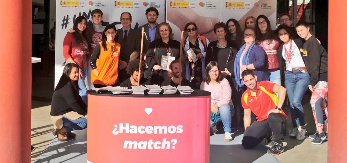 Integrantes de la campaña 'Un match x una vida' (Foto. Región de Murcia)