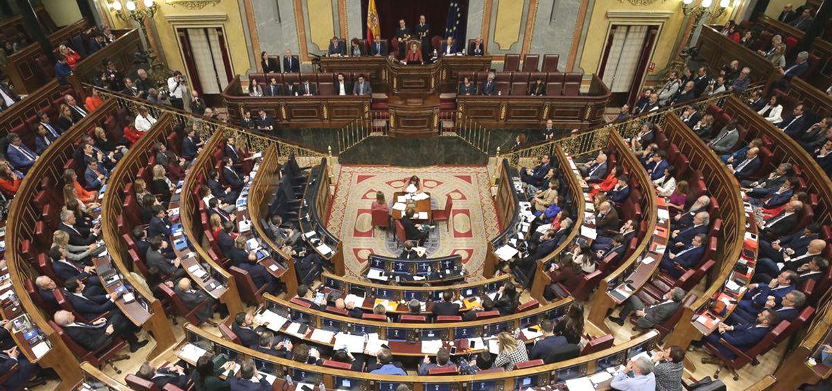 Pleno del Congreso de los Diputados tras su constitución a principios de diciembre (Foto: Congreso de los Diputados)