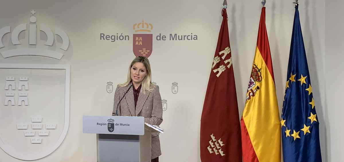 Ana Martínez Vidal, Consejera de Empresa, Industria y Portavoz de la Región de Murcia (Foto. Gobierno de Murcia)