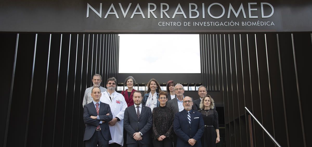 Visita de la presidenta Chivite a Navarrabiomed (Foto. Navarra)