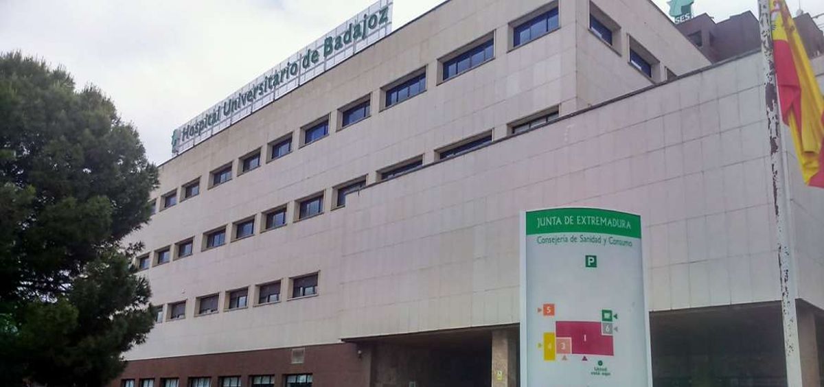 Hospital Universitario de Badajoz (Foto. Juntaex)
