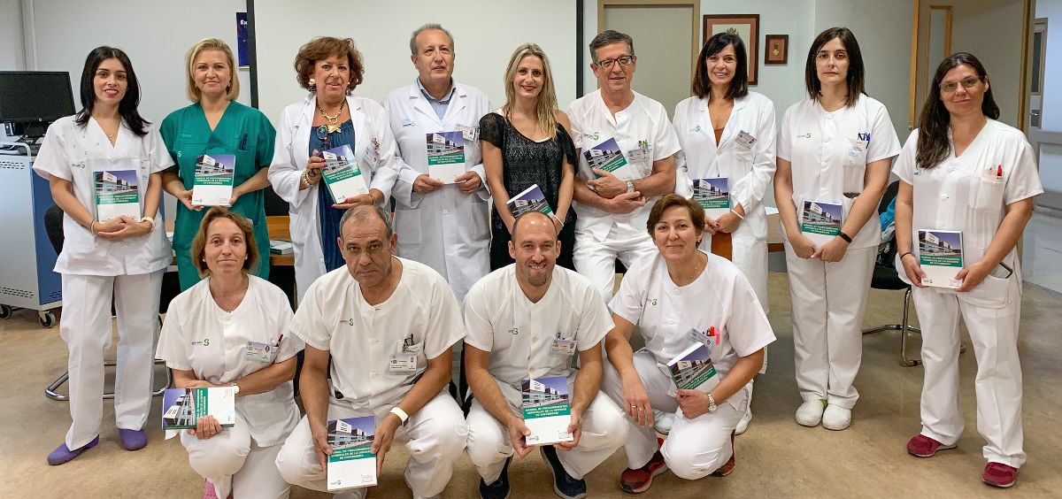 Profesionales de Enfermería del Hospital Nacional de Parapléjicos (Foto. Castilla La Mancha)