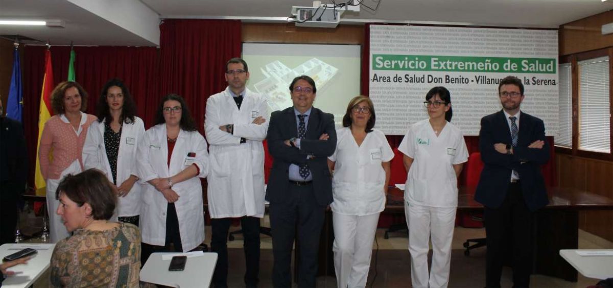 Nuevo equipo de cinco oncólogos (Foto. Junta de Extremadura)