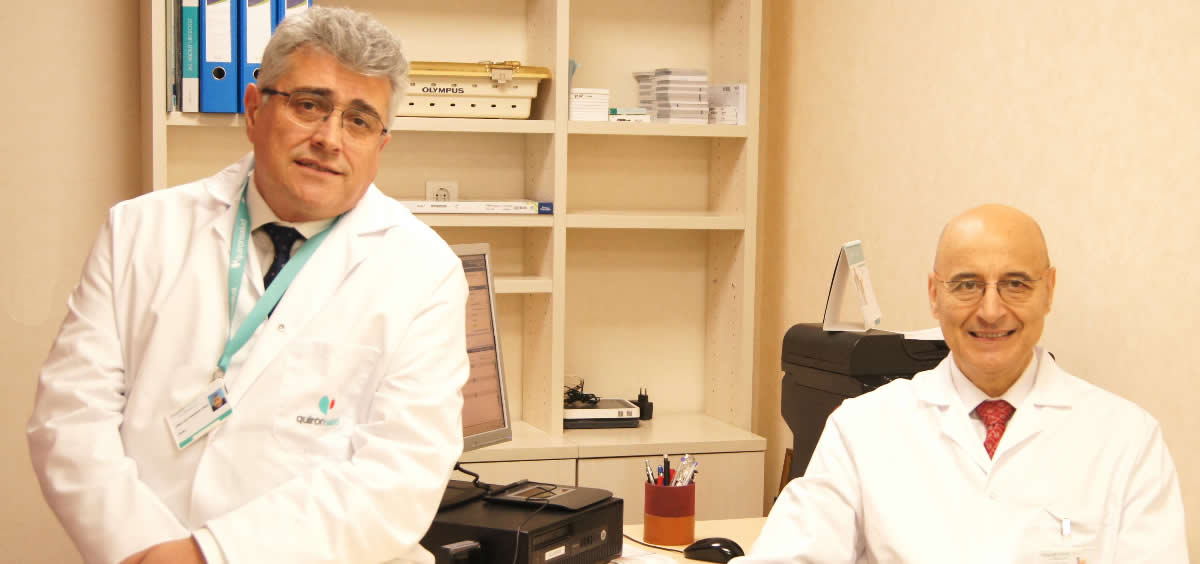 Doctores Ángel Tabernero y Jesús Cisneros (Foto. ConSalud)
