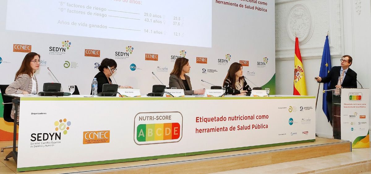 Jornada Nutri Score celebrada en el Instituto de Salud Carlos III (Foto. Ministerio de Ciencia e Innovación)