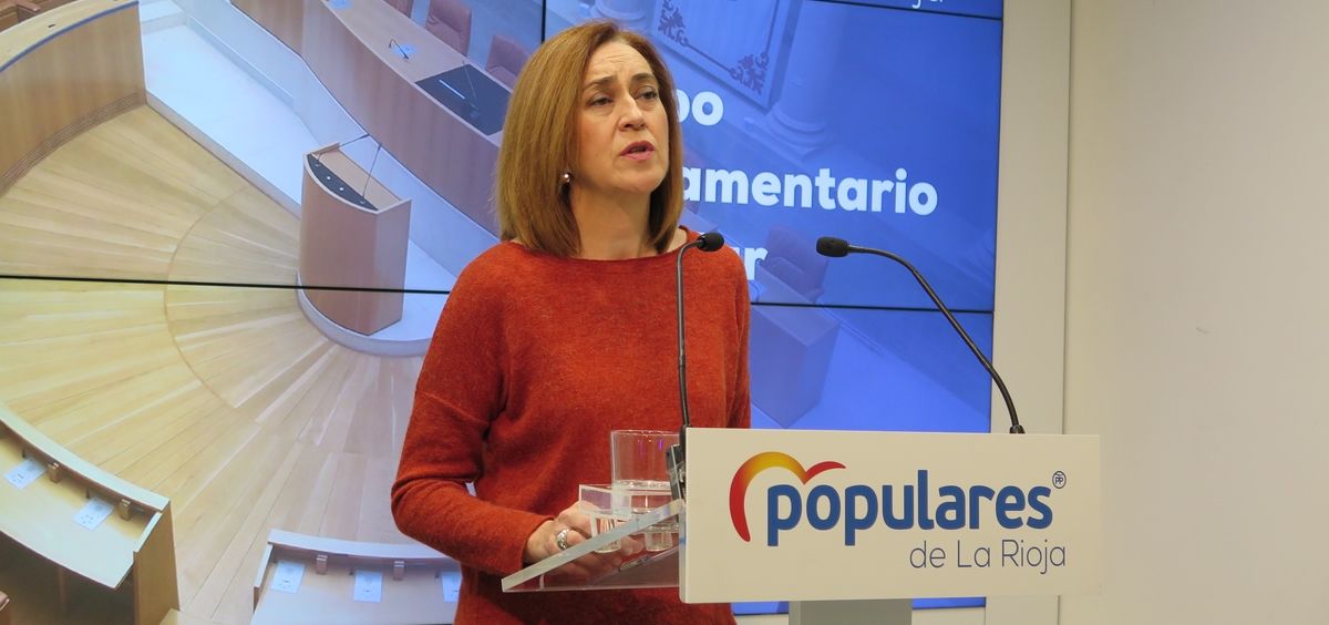 Begoña Martínez Arregui, diputada del PP de La Rioja (Foto: @LaRiojaPP)