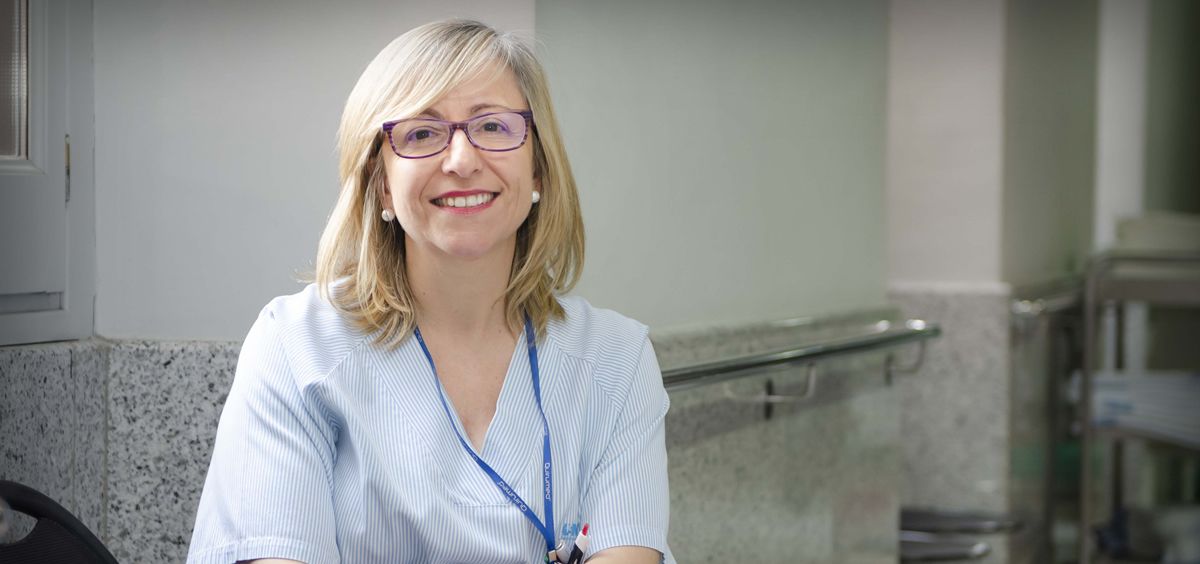 Belén Martínez Cruz, enfermera de la Unidad de Cuidados Paliativos del Marañón presidirá durante dos años la Asociación Madrileña de Cuidados Paliativos