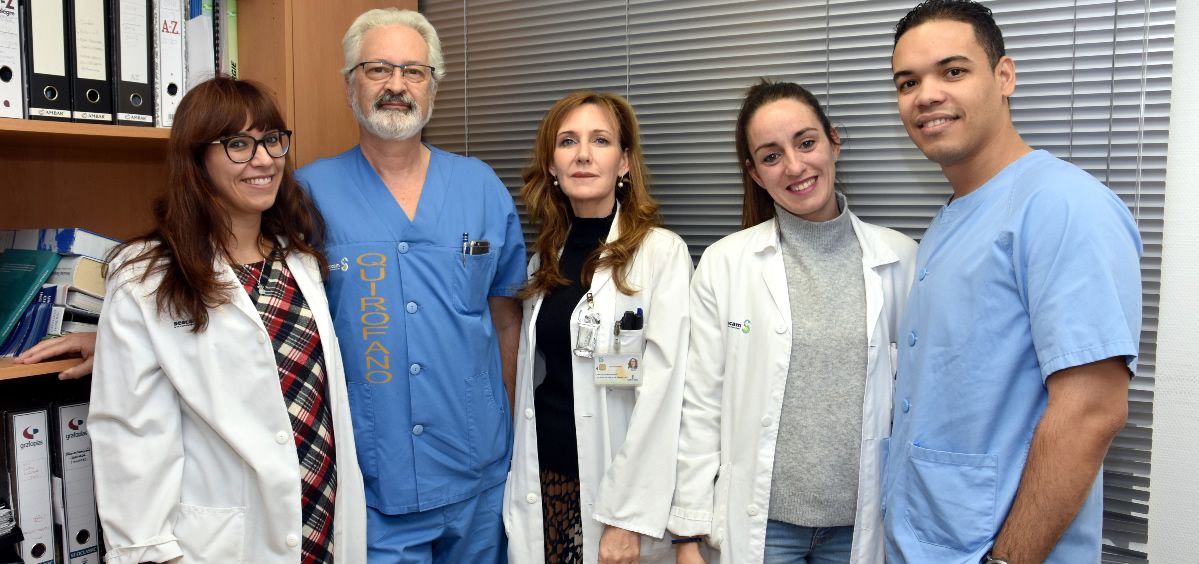 Profesionales de la Unidad de Coloproctología del Servicio de Cirugía de Talavera (Foto. Sescam)