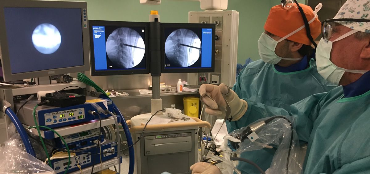El Morgenstern Institute of Spine del Centro Médico Teknon es un centro especializado en cirugía no invasiva de la columna vertebral, pionero en España en la cirugía endoscópica y percutánea de la columna vertebral lumbar y cervical (Foto. Quirónsalud)