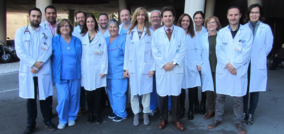 Profesionales de la Unidad de Enfermedades Infecciosas del Hospital General Universitario de Elche (Foto. Comunidad Valenciana)