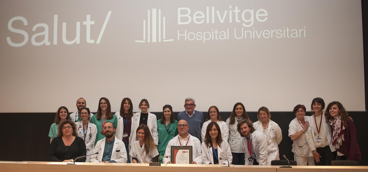 Profesionales de la Unidad de Enfermedad Inflamatoria del Hospital de Bellvitge (Foto. ConSalud)